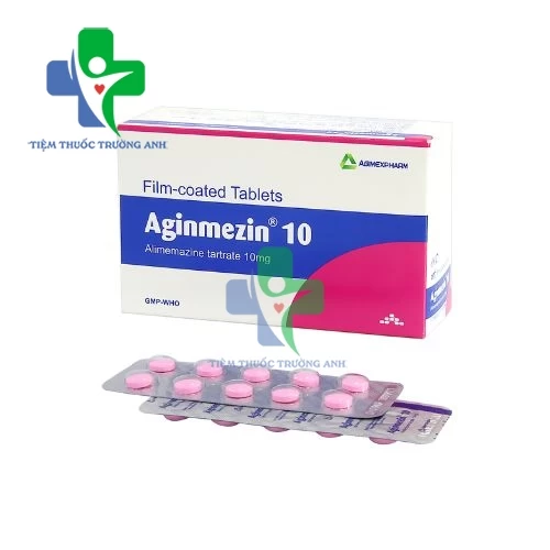 Aginmezin 10 Agimexpharm - Điều trị triệu chứng dị ứng hiệu quả